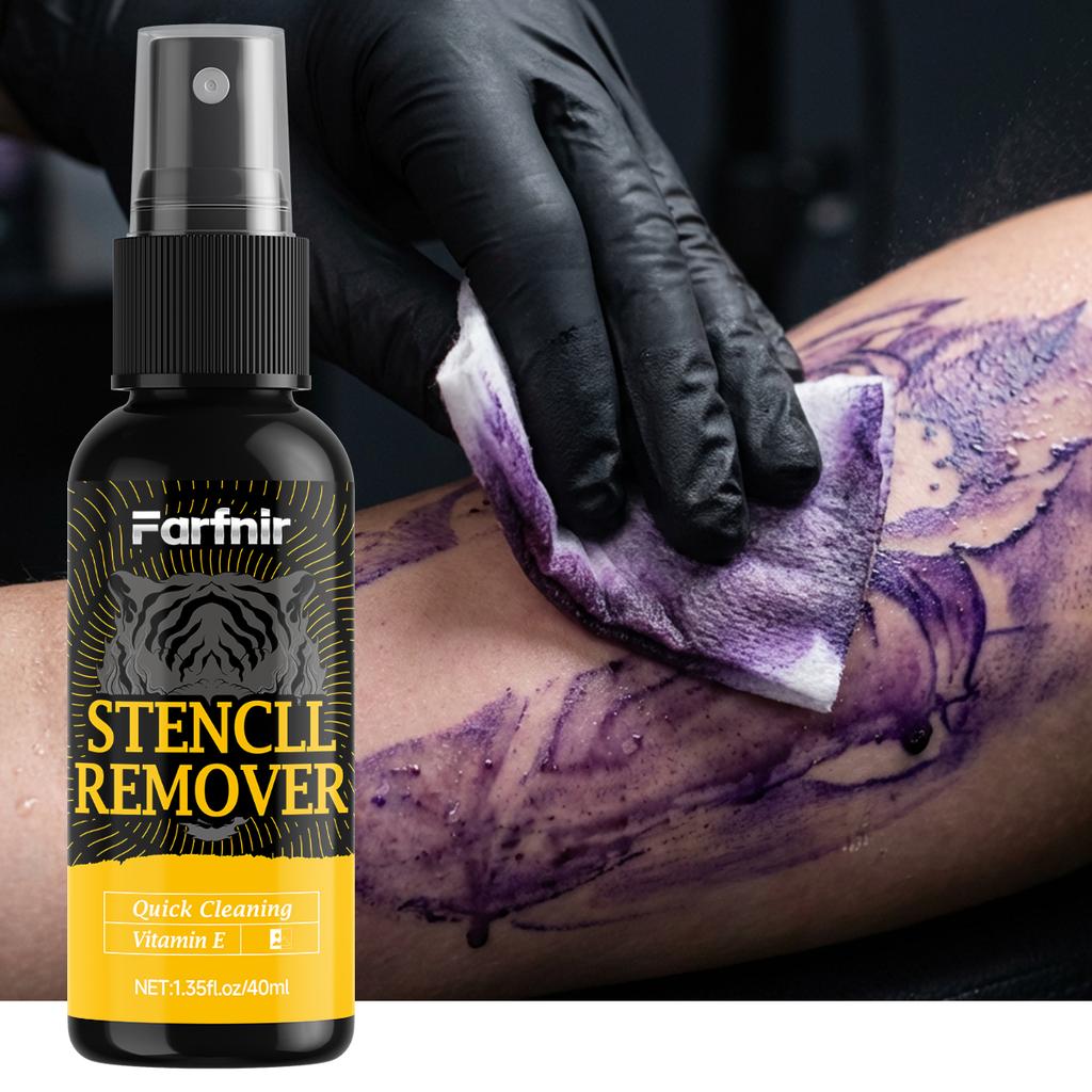 REMOVER Is Suitable for Removing Pattern Stencils on the Skin, Spray Remover, Suitable for All Skin Types