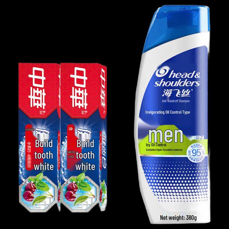 

Zhonghua Toothpaste & Men s Shampoo Refreshing Set