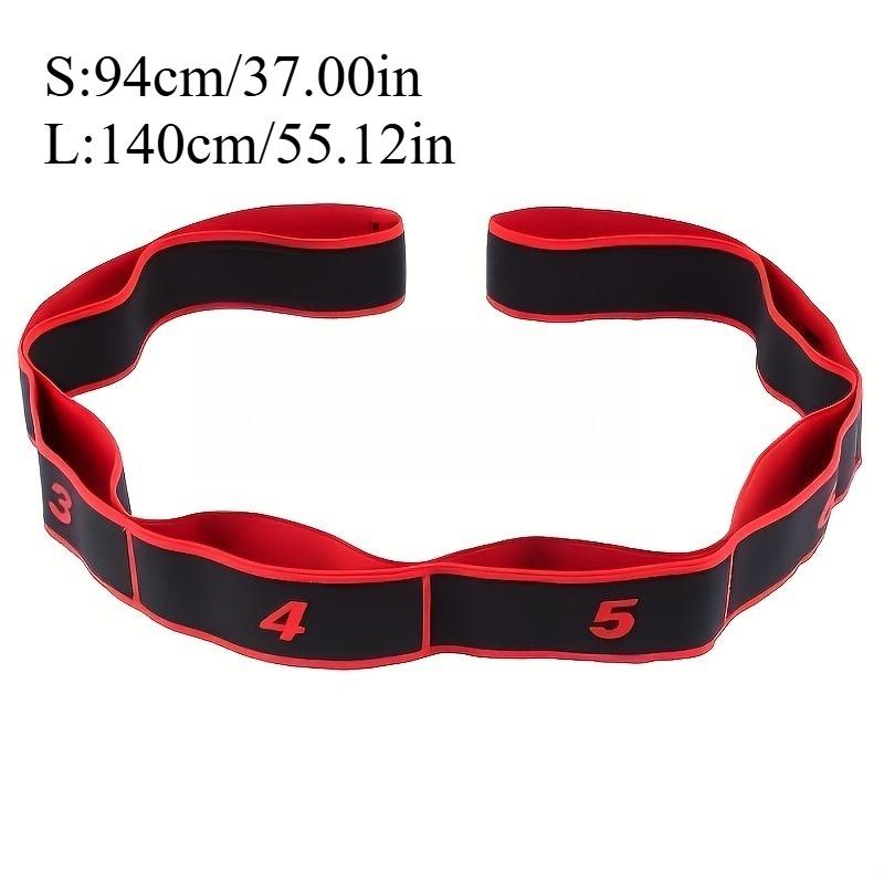 [Yoga & Gymnastics Bands] Non-Slip Gymnastics Resistance Bands, Professional Yoga Training Straps, Multi-Loop Yoga Stretch Bands