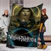 Custom Name Vox Machina Theme Printed Blanket - Perfect for Couch, Bed, Travel & Outdoor Use | Machine Washable, Cozy & Durable.