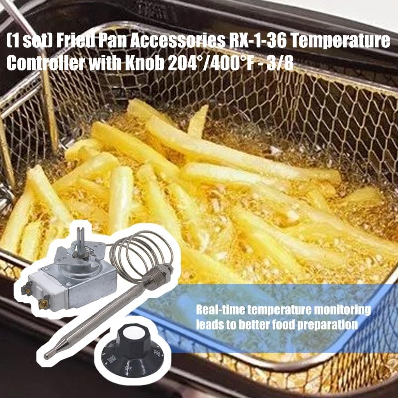 Fritteuse Temperaturregelung Stahl Temperaturregelung 204℃/400°F 1/4" NPT RX-1-36 Thermostat für 60125401