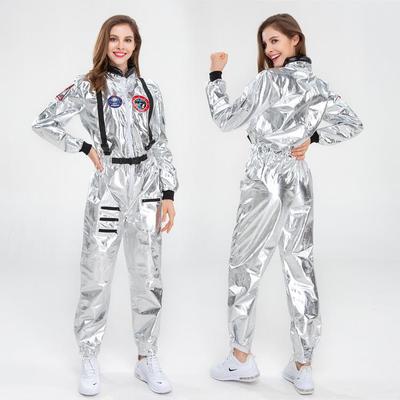 Wandering Earth Astronauten Kostüm: Damen Halloween Raumanzug Overall
