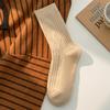 Autumn-Winter Warm Cashmere Diamond Thick Mid-Calf Socks for Women