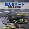 TOPLAND Extension Cord, 3 AC Outlets, 2 USB Ports (Type A), USB Charging Tap, Compatible with iPhone 15, 16, 17, and Android, 1m, Black, TPA310-BK