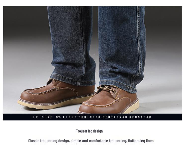 Trendy 2025 Loose Straight Denim Jeans - Comfortable & Versatile for Autumn