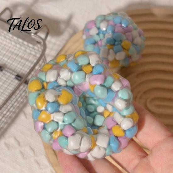 Portable Fidgets for Daily Use Handmade Squeeze Stress Ball, Ultra‑Soft Fidget Squeaky Creative Sensory Safe TPR Squeezable Balls Kids Toy