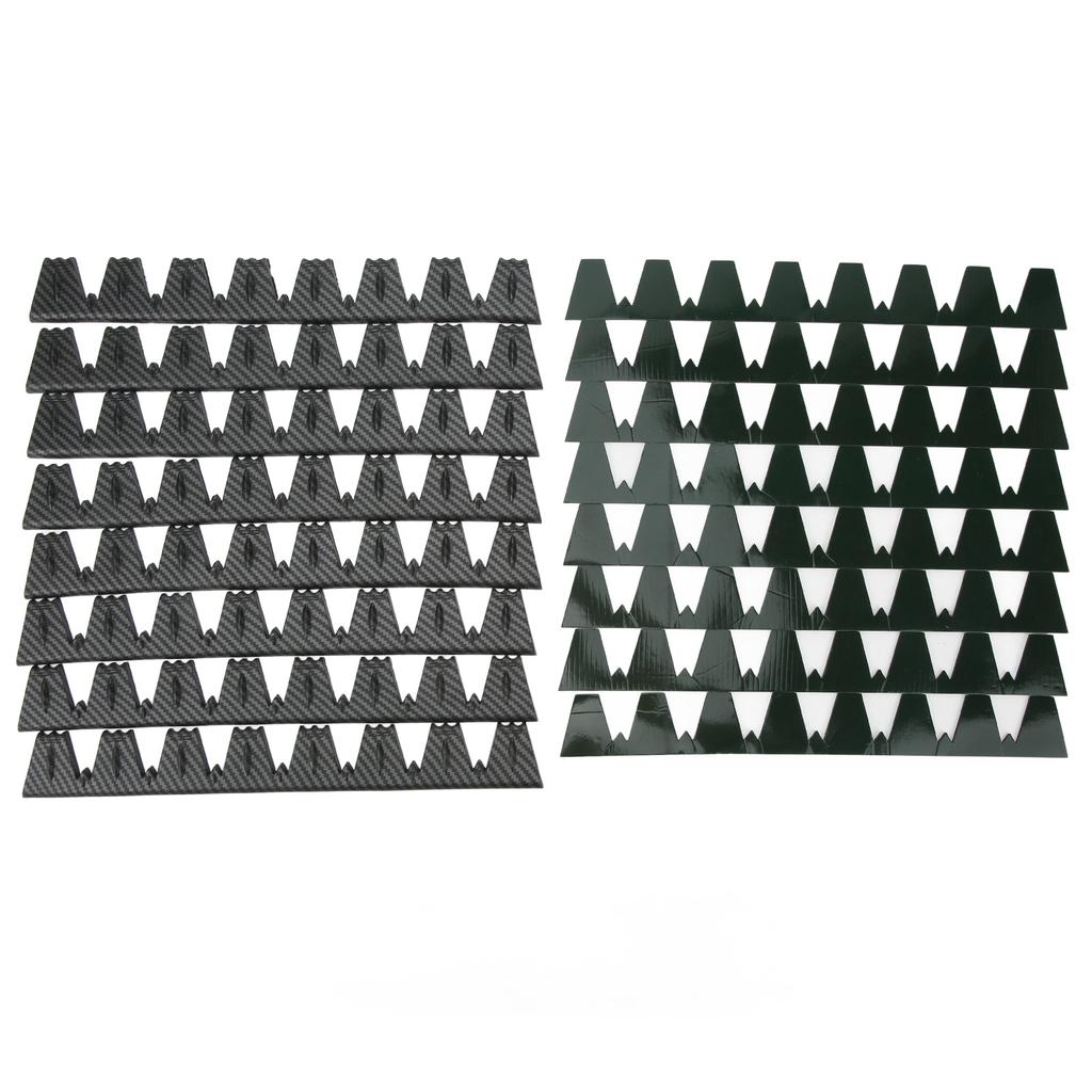 8PCs Front Bumper Scrape Guard Front Bumper Protector Anti Scratch   Fit for Cars