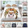 Home Textiles Modern Queen King Full All Season Duvet Cover Set Bedding Cover 3D Skull Printed Unique Design