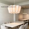 Nordic Wabi-Sabi Vintage Fabric Pendant Light for Bedroom, Living Room, Restaurant, or Tea Room.
