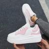 Fashion Fashion Women Vulcanize Platform Casual Sneakers Feamle Flats Leather Breathable Running Walking Shoes Chunky Sports Tennis Shoe