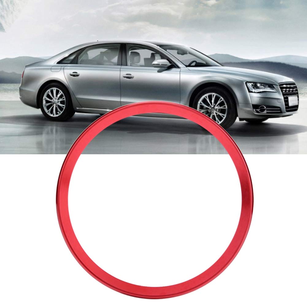 Car Steering Wheel Ring Trim, Exquisite and Unique Aluminum Alloy Steering Wheel Cover Trim