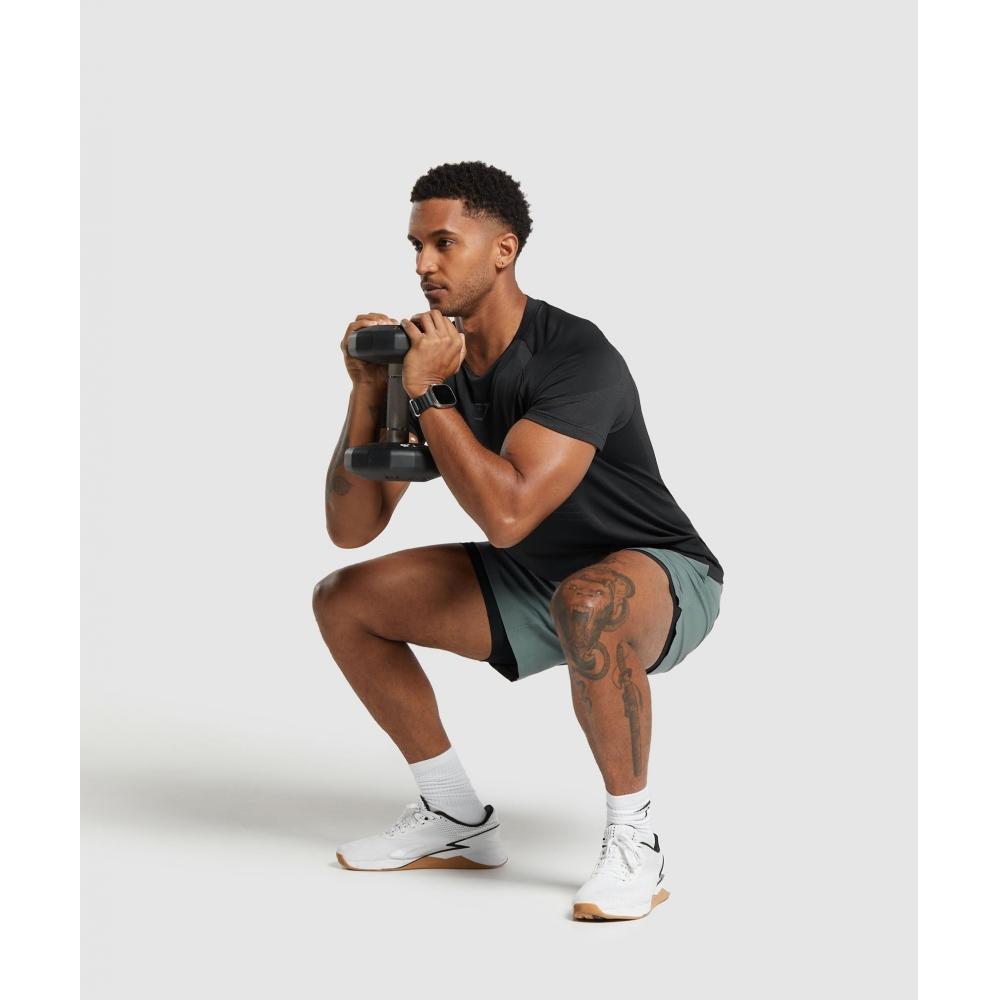 Gymshark Land To Water 6  Shorts Cargo Teal A5a6i Tbng