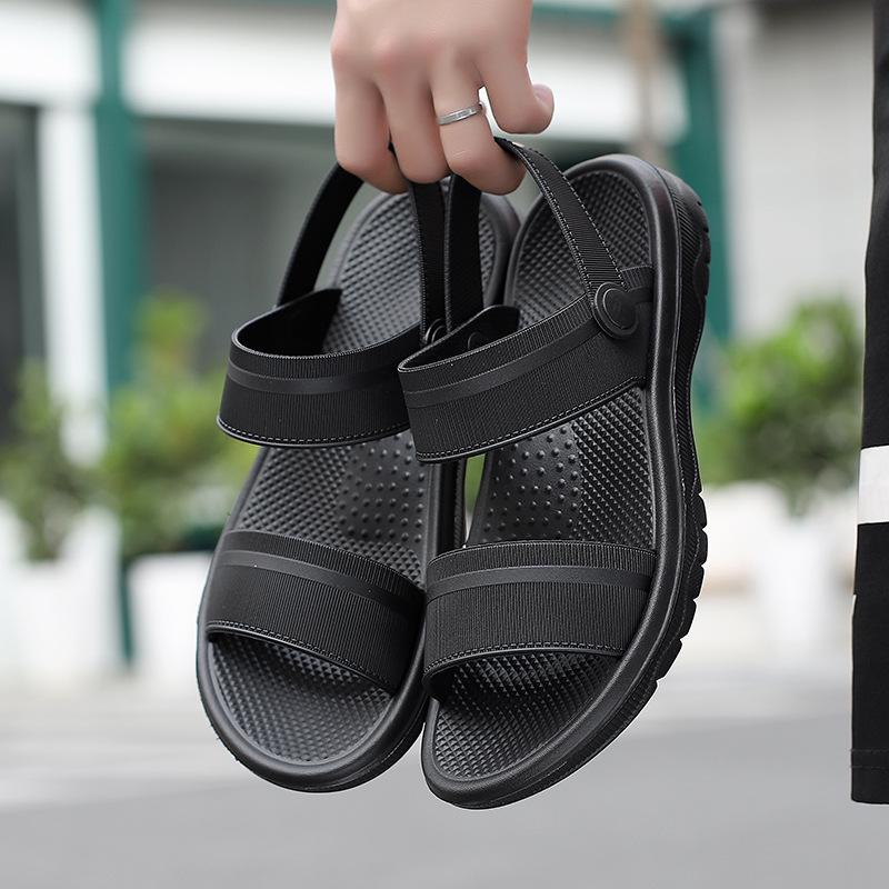 2024 Summer Men s Non-Slip Waterproof Sandals - Two-Way Wear Casual Beach Shoes 43