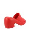 Salvatore Ferragamo Rubber Deva Slides Red
