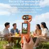 4K Handheld Sports Pocket Camera Display 180° Rotatable WiFi Wireless Video Recorder Built-in Fill Light Motion Camera 2000mAh