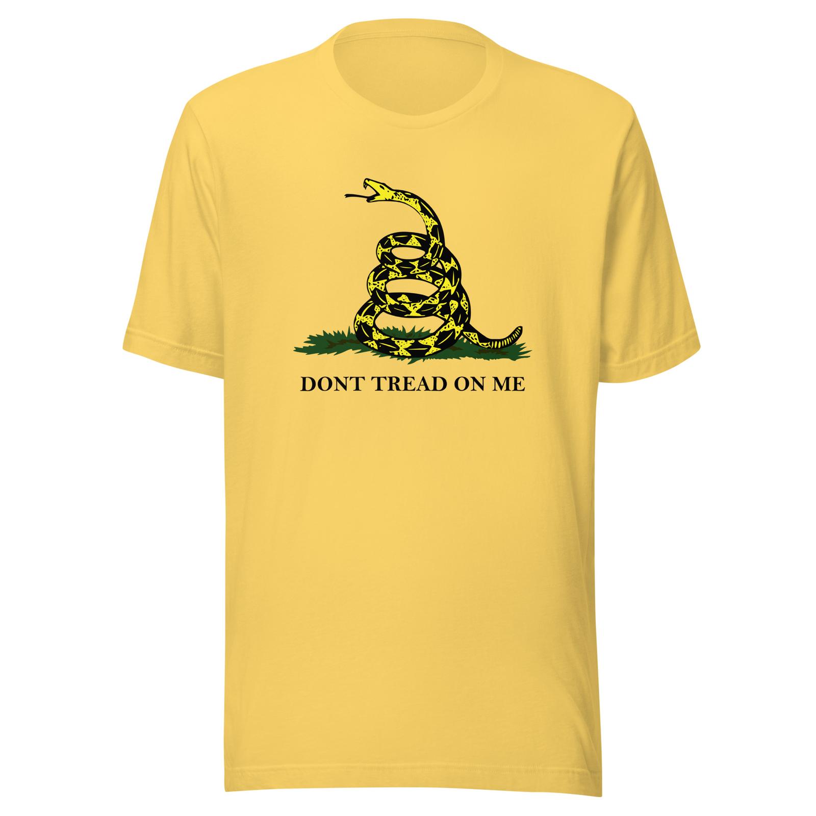 Dont Tread On Me T-Shirt - Patriotic 1776 Revolutionary Freedom Tee XL
