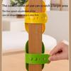 Silicone Grooming Strap Pad for Cats - 4PCS Self Groomer Cat Rubbing Post, Yellow Indoor Cat Grooming Tool