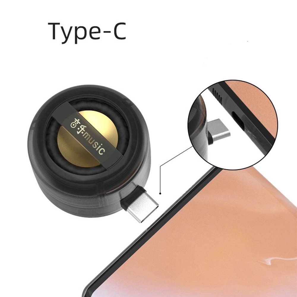 Subwoofer Type-C Speaker Type-C Plug Music Player Box  Music Player Device