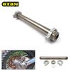 Eje Trasero Para Motocicleta KTM HUSQVARNA GASGAS Con Tuerca Bloqueadora de Eje Buje de Rueda Eje de Cadena SXF250 XCF350 FC450 TC250 MC125 EX250F