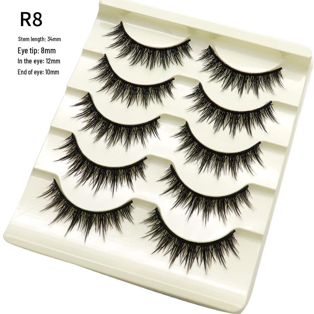 Stage Glam Big-Eyed Thick Barbie Full-Length Devil Style False Eyelashes