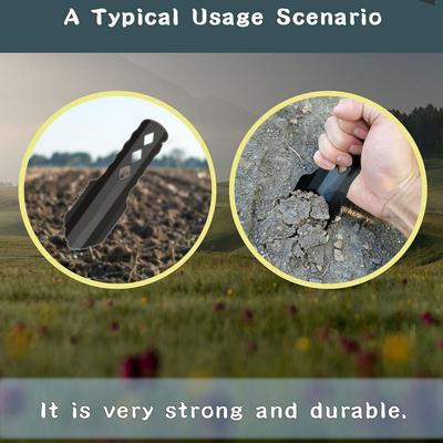 Multitool Ultralight Backpacking Trowel Shovel Small Potty with Longer Handle Design Essential for Hiking Camping and Survival