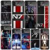 N7 Mass Effect Cases For Samsung Galaxy Z Flip 4 5 6 7 3 Z Flip7 Flip6 Flip4 Flip5 Flip3 5G Hard Shockproof Fundas Cover