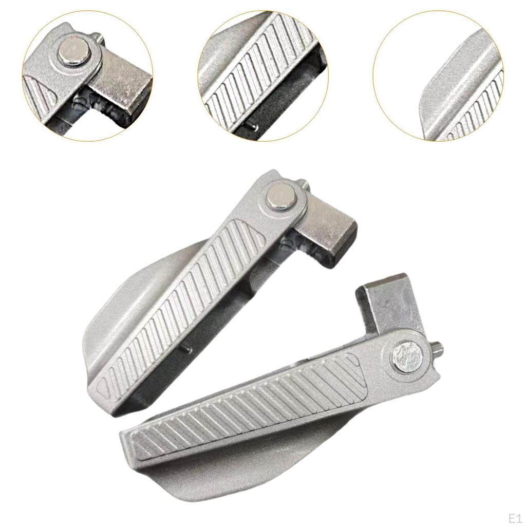 Electric Rear Pedal Foot Peg Repair Part Easy Installation Non-Slip Bike