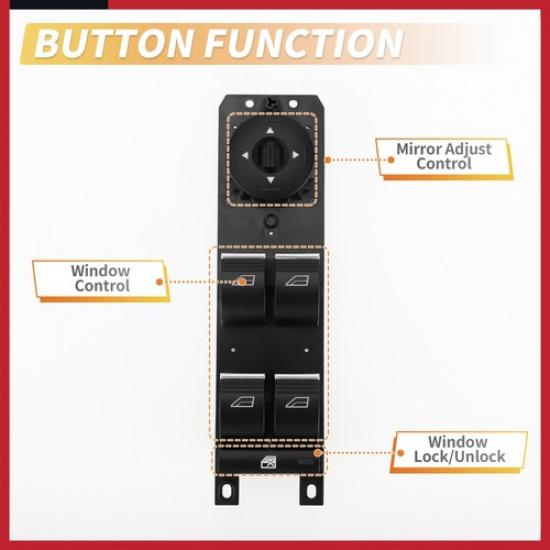 Car Front Left Power Window Switch for Ford C-Max Escape Focus CV6Z14529A