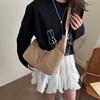 Versatile Pleated Dumpling Bag Lightweight Women's Shoulder Bag Stylish Drawstring Bag  Handbag