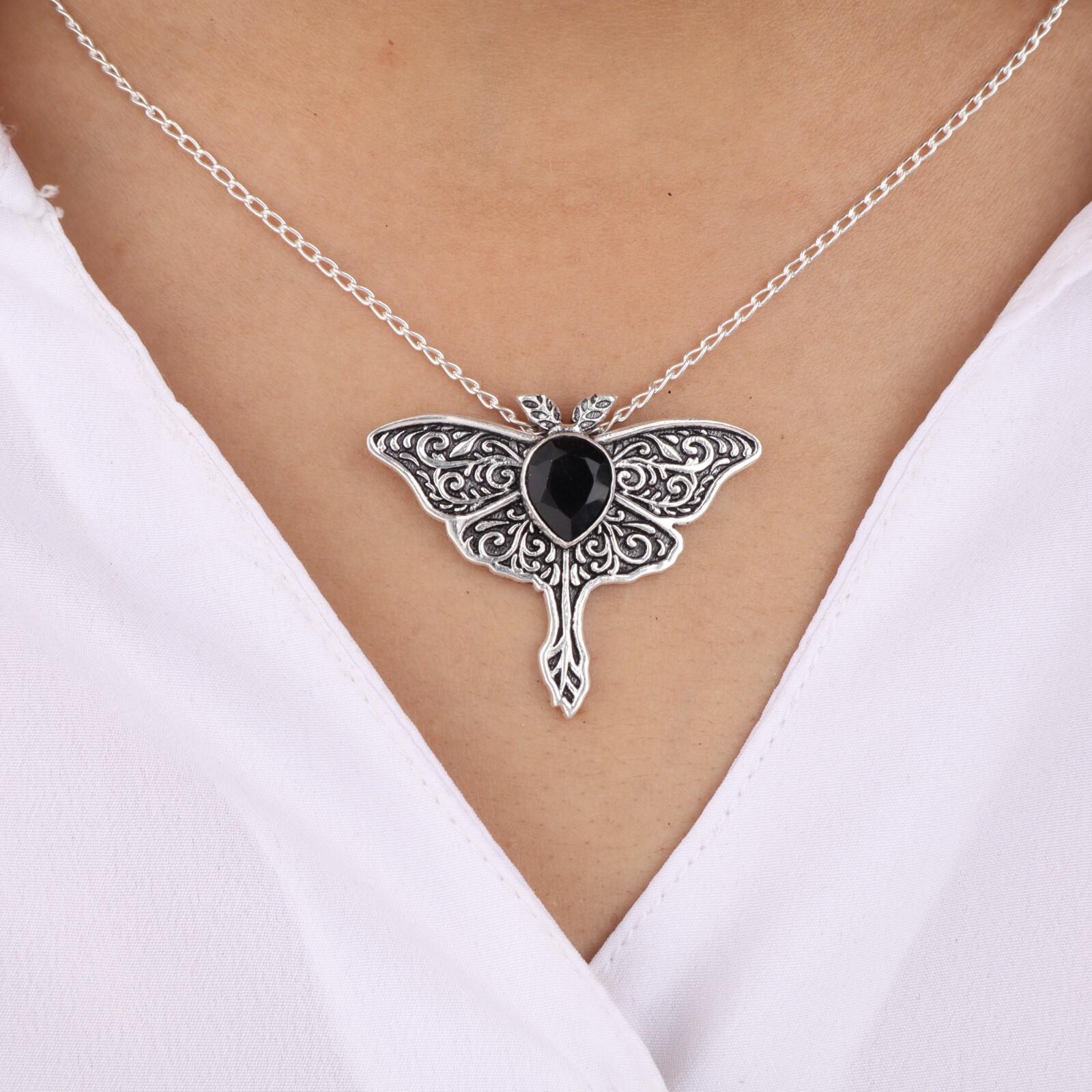 

Black Onyx Gemstone 925 Sterling Silver Jewelry Pendant 1.2 For Birthday Gift CP-31-18