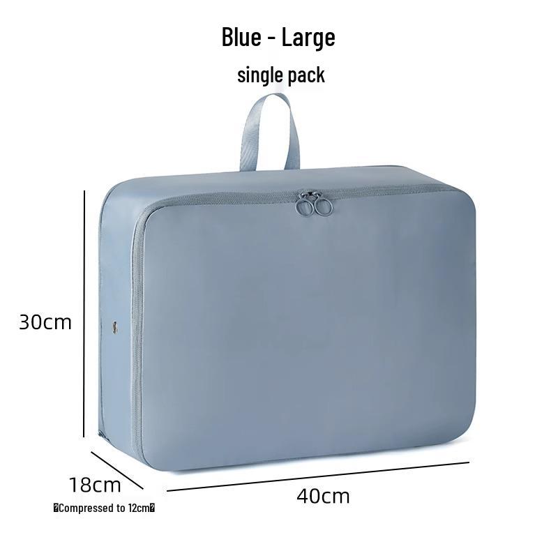 Compressible Down Jacket & Quilt Storage Bag Set - 4-Piece for Clothes and Suitcase