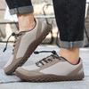 Fashion Unisex Wide Toe Sneakers Outdoor Travel Breathable Shoes Comfortable Lace Up Walking Sneakers Hiking Shoes Portable Plus Size 48