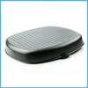 Non-sticky Steak Frying Pan with Wooden Folding Handle Portable Square Grill Pan Kitchen Accessory