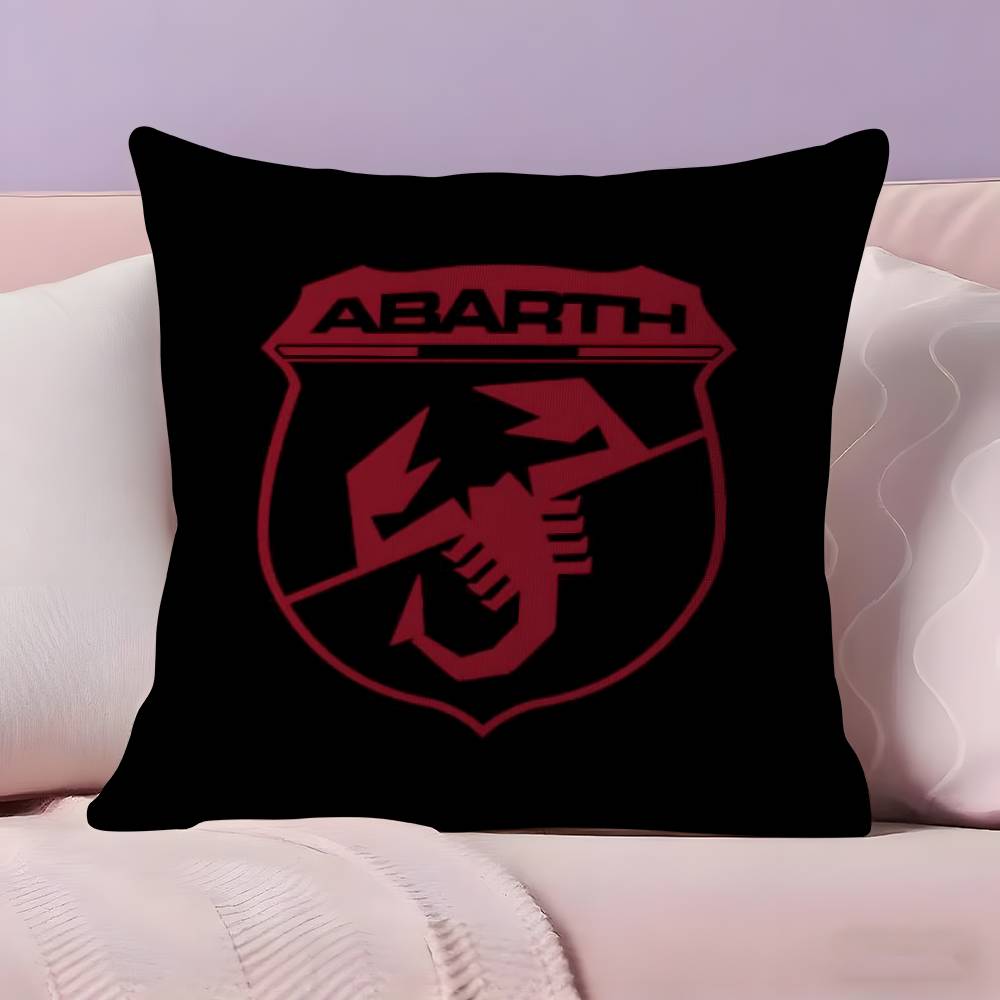 A-Abarth Scorpion Pillow Case Ultra Soft Skin Friendly Fabric Cloud Like Comfort & Concealed Zipper