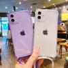 Apple 16 Mobile Phone Case Transparent Lanyard for iPhone17promax All-inclusive Diagonal X Diagonal Lanyard 8Plus Women's 15
