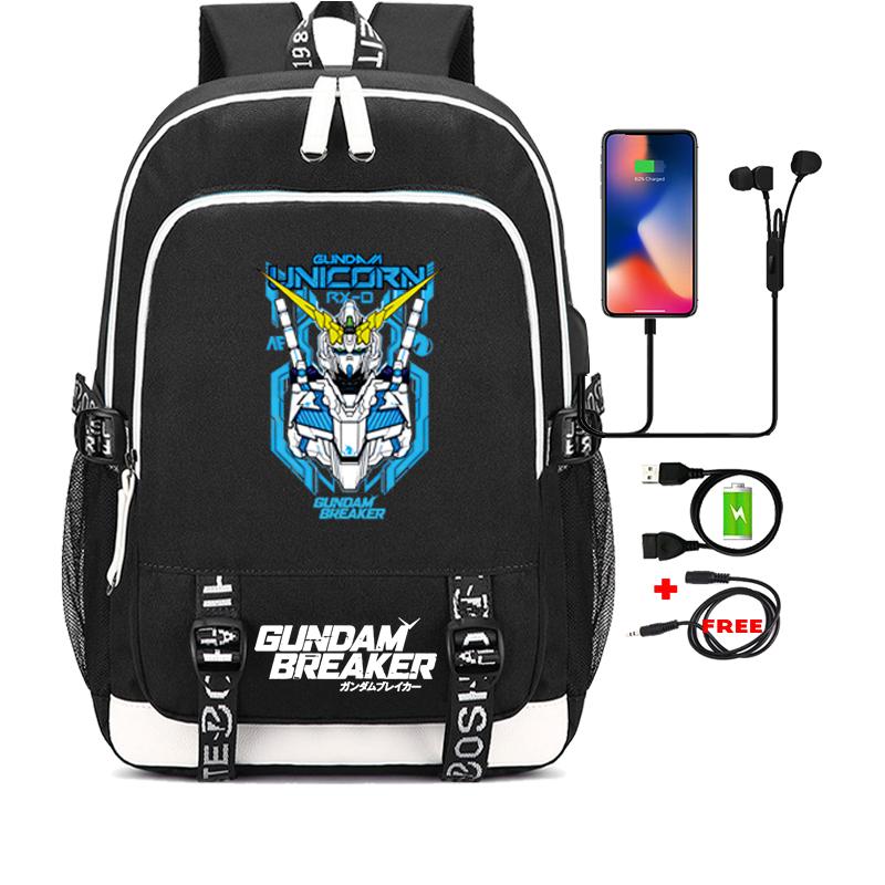Imprimare Anime Casual Rucsac Umeri Pachet Genți pentru Fete Rucsac Laptop Mochila Rucsaci pentru studenți Rucsac