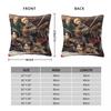 Attack On Titan Pillow Case Anime Cushion Covers Custom Zippered Decorative Pillowcover For Car 18"