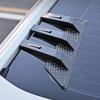 Adesivo Decorativo per Lunotto Posteriore Auto Accessorio Spoiler Laterale Splitter Finitura Lamella Triangolare Parasole per Finestrino Lunotto per Auto