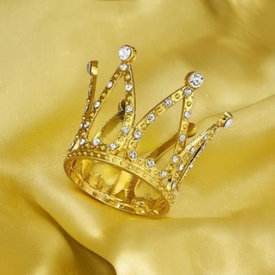 Fashion Mini Crown Hairhoop Birthday Cake Decoration Party Holiday Decoration DIY Baking Supplie Girl Boy Shoot Prop Crown Gift