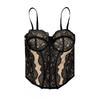 Sexy Lace Corset Bustier Sleeveless Crop Top Slim Fit Party Clubwear Women