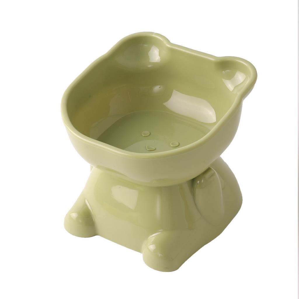 Cat Bowl Face Support Bear Pet Neck Protection Bowl Cat Bowl Anti Overturning Cat Food Rice Bowl
