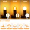 E26 LED Edison Bulb, Dimmable, 4W (40W Equivalent), 2700K Warm White, 340lm Filament, Milky White, Retro Style, G50 Mini Globe Bulb, PSE Certified,