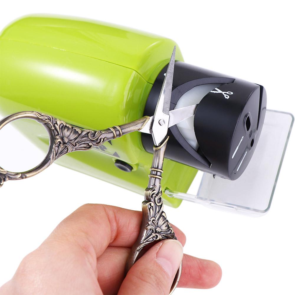 Stainless Steel Automatic Cordless Knives Grinder Sharpening Stone Whetstone Knife Sharpener