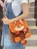 Zootopia Weiche Plüsch-Hasen-Tragetasche mit Klappenverschluss für den täglichen Gebrauch