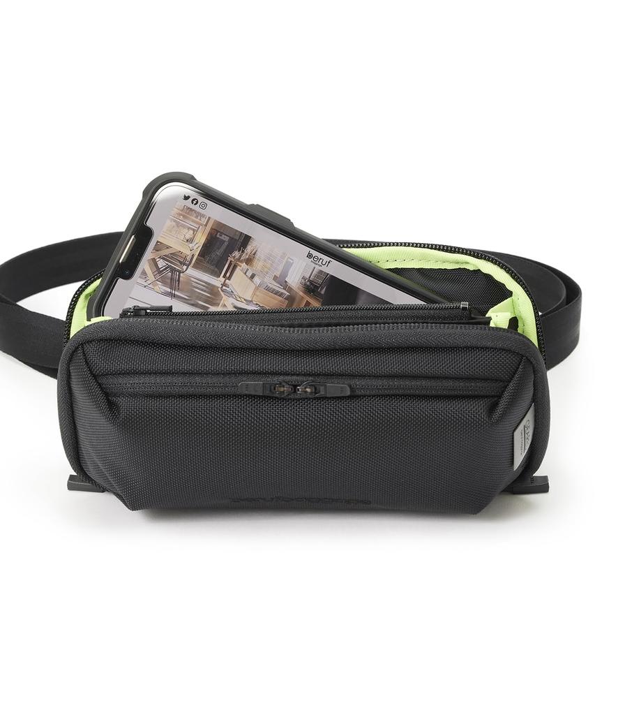 Shoulder Bag URBAN EXPLORER MINI HA Made In Japan Toyooka Bag Storage Wallet BLACK [Beluf] Smartphone/Passport