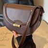 Vintage Saddle Bag 2023 Small Minimalist Shoulder Bag Classic Handbag Crossbody Bag