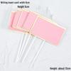 Happy Birthday Rainbow Cake Topper with Writable Greeting Card