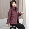 Mom's fashion down cotton-padded clothes, winter new middle-aged and elderly cotton-padded clothes, jackets, foreign style and light cotton-padded