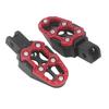Motorcycle Foot Pegs Aluminum Alloy Fadeproof Universal Anti Slip Motorcycle Rear Foot Rest Pedal