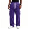 Men's Wide Leg Casual Pants with Athletic Comfort and Street, Loose Fit